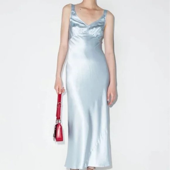 Reformation Dresses & Skirts - Reformation Daytona Silk Dress - Mineral